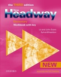 Cover: New Headway: Elementary Third Edition: Workbook (With Key) - Oxford University Press