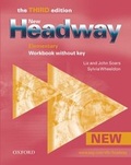 Cover: New Headway: Elementary Third Edition: Workbook (Without Key) - Oxford University Press