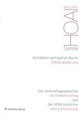 Cover: Architektenvertragshandbuch Geb&auml;udeplanung - Werner