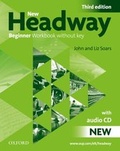 Cover: New Headway: Beginner Third Edition: Workbook (Without Key) Pack - Oxford University Press