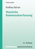 Cover: Hessische Kommunalverfassung - Deutscher Gemeindeverlag
