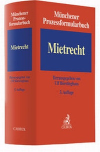 Enlarge image Cover: Münchener Prozessformularbuch. Band 1: Mietrecht - C.H.BECK