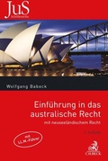 Cover: Einf&uuml;hrung in das australische Recht - C.H.BECK