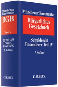 Abbildung von: Münchener Kommentar zum Bürgerlichen Gesetzbuch: BGB - C.H.BECK