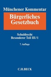 Abbildung von: Münchener Kommentar zum Bürgerlichen Gesetzbuch: BGB - C.H.BECK