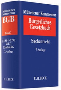 Bild vergrößern Bild: Münchener Kommentar zum Bürgerlichen Gesetzbuch: BGB - C.H.BECK
