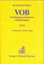 Cover: Verdingungsordnung für Bauleistungen. Teil B - C.H.BECK