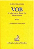 Cover: Verdingungsordnung f&uuml;r Bauleistungen. Teil B - C.H.BECK