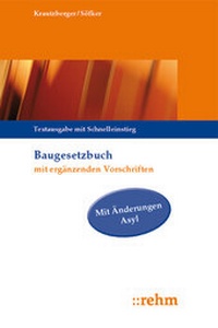 Abbildung von: Baugesetzbuch mit ergänzenden Vorschriften - Rehm