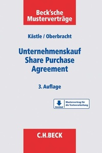 Abbildung von: Unternehmenskauf - Share Purchase Agreement - C.H.BECK