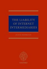 Abbildung von: The Liability of Internet Intermediaries - Oxford University Press