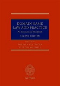 Enlarge image Cover: Domain Name Law and Practice - Oxford University Press