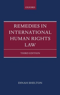 Enlarge image Cover: Remedies in International Human Rights Law - Oxford University Press