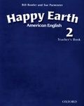 Cover: American Happy Earth 2: Teacher's Book - Oxford University Press