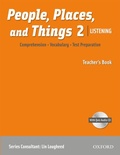Cover: People, Places, and Things Listening: Teacher's Book 2 with Audio CD - Oxford University Press