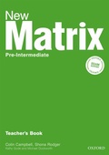 Cover: New Matrix Pre-Intermediate: Teacher's Book - Oxford University Press
