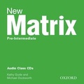 Cover: New Matrix Pre-Intermediate: Class CDs (2) - Oxford University Press