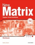 Cover: New Matrix Upper-Intermediate: Workbook - Oxford University Press