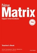 Cover: New Matrix Upper-Intermediate: Teacher's Book - Oxford University Press