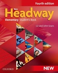Cover: New Headway: Elementary Fourth Edition: Student's Book - Oxford University Press