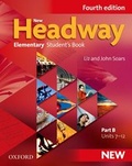 Cover: New Headway: Elementary A1 - A2: Student's Book B - Oxford University Press