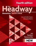 Cover: New Headway: Elementary A1-A2: Teacher's Book + Teacher's Resource Disc - Oxford University Press