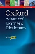 Cover: Oxford Advanced Learner's Dictionary, 8th Edition: Hardback with CD-ROM (includes Oxford iWriter) - Oxford University Press