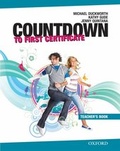 Cover: Countdown to First Certificate: Teacher's Book - Oxford University Press
