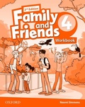 Cover: Family and Friends: Level 4: Workbook - Oxford University Press