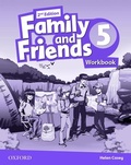 Cover: Family and Friends: Level 5: Workbook - Oxford University Press