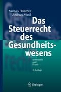 Abbildung von: Das Steuerrecht des Gesundheitswesens - Springer