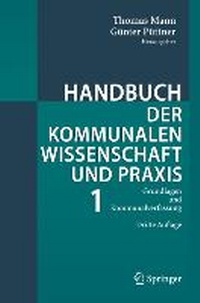 Abbildung von: Handbuch der kommunalen Wissenschaft und Praxis - Springer