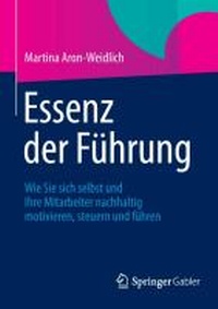 Enlarge image Cover: Essenz der Führung - Springer