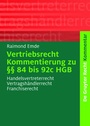 Cover: Vertriebsrecht - De Gruyter