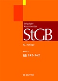 Cover: Strafgesetzbuch. Leipziger Kommentar - De Gruyter