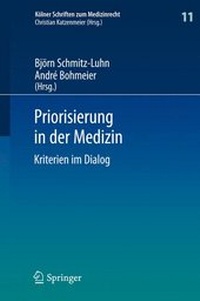 Abbildung von: Priorisierung in der Medizin - Springer