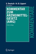 Cover: Kommentar zum Arzneimittelgesetz (AMG) - Springer
