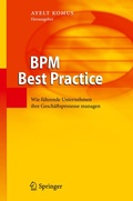 Cover: BPM Best Practice - Springer