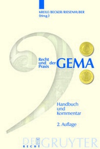 Abbildung von: Recht und Praxis der GEMA - De Gruyter