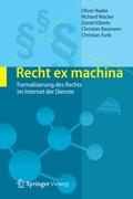 Cover: Recht ex machina - Springer