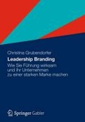 Cover: Leadership Branding - Springer Gabler