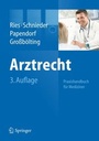 Cover: Arztrecht - Springer
