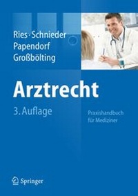 Abbildung von: Arztrecht - Springer