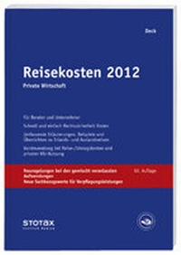 Abbildung von: Reisekosten 2012 - Stollfuß