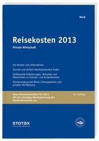 Abbildung von: Reisekosten 2013 Private Wirtschaft - Stollfuß