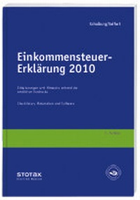 Abbildung von: Einkommensteuer-Erklärung 2010 - Stollfuß
