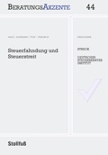 Cover: Steuerfahndung und Steuerstreit - Stollfu&szlig;