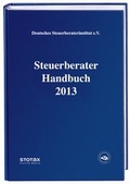 Cover: Steuerberater Handbuch 2013 - Stollfu&szlig;
