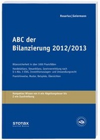 Bild vergrößern Bild: ABC der Bilanzierung 2012/2013 - Stollfuß