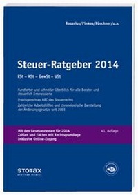 Abbildung von: Steuer-Ratgeber 2014 - Stollfuß